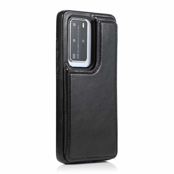 Huawei P40 Pro Support Resistent Shell Card Holder 4-Compartment Flippr