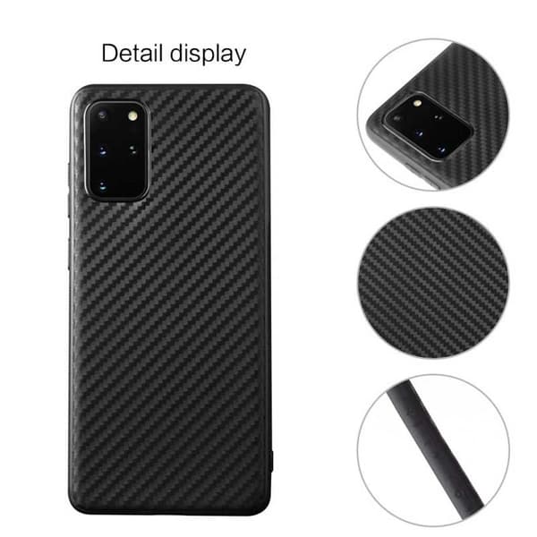 Samsung S20 stødsikkert cover FullCarbon V2