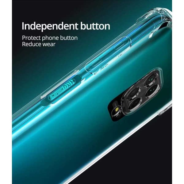 Xiaomi Redmi Note 9 Stöttåligt Skal med Förstärkta Hörn