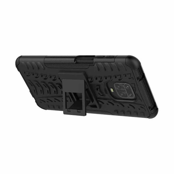 Redmi Note 9S & 9 Pro Stødsikkert cover med Support Active