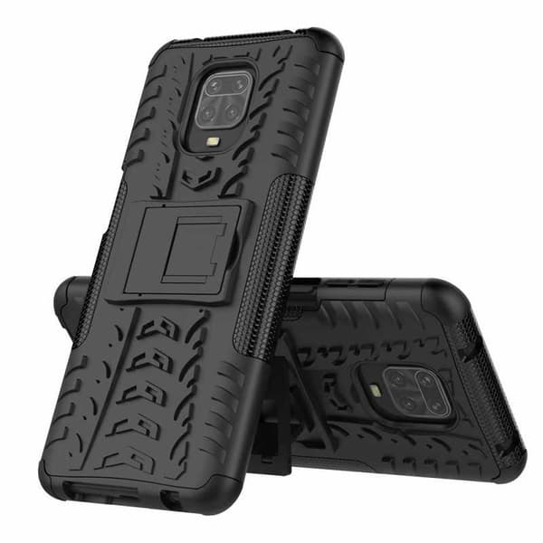 Redmi Note 9S & 9 Pro Stødsikkert cover med Support Active