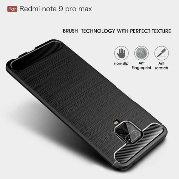 Xiaomi Redmi Note 9S / 9 Pro Shockproof Shell SlimCarbon