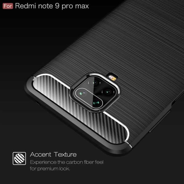 Xiaomi Redmi Note 9S / 9 Pro Shockproof Shell SlimCarbon