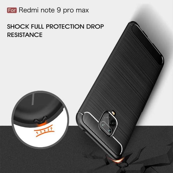 Xiaomi Redmi Note 9S / 9 Pro Shockproof Shell SlimCarbon
