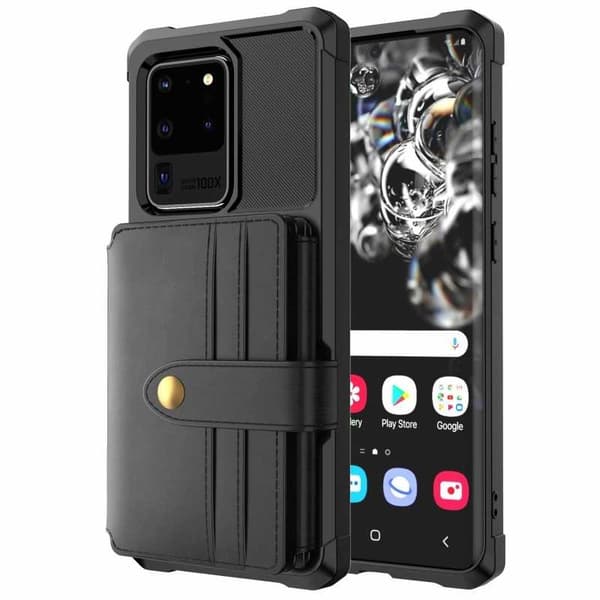 Samsung S20 Stöttåligt Premium Skal 11-FACK Solid V4
