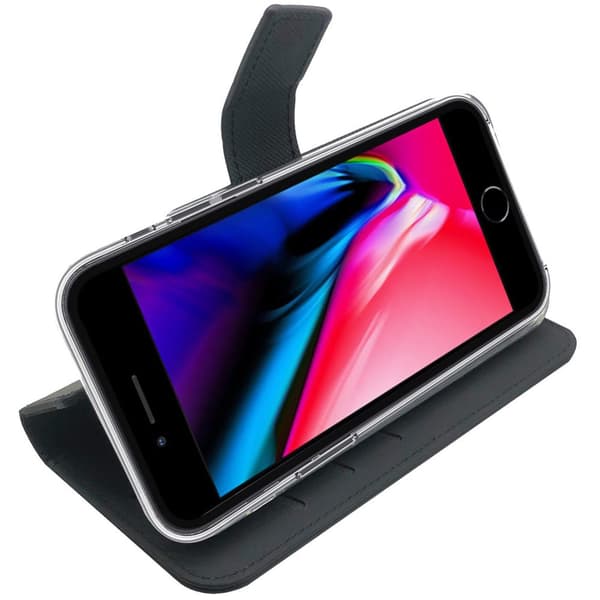 Celly Lompakkokotelo iPhone 7/8 / SE 2020 / SE 2022 musta