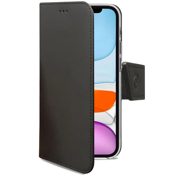 Celly Lommebokveske til iPhone 11 svart
