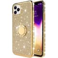 Miniatyrbillede 7 af 11: iPhone 11 Pro Max stødabsorberende cover med Ring Holder Strass