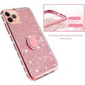 Miniatyrbillede 3 af 11: iPhone 11 Pro Max stødabsorberende cover med Ring Holder Strass