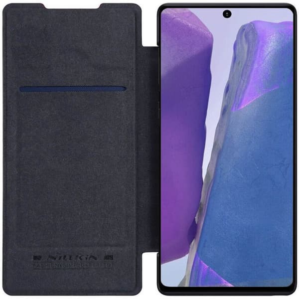 Nillkin Qin FlipCover Samsung Galaxy Note 20 Ultra : farve - sort