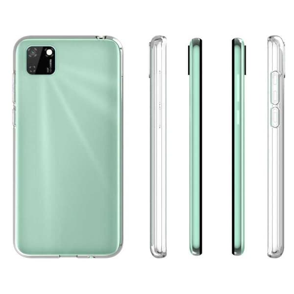 Huawei Y5P stødabsorberende blødt etui Enkelt