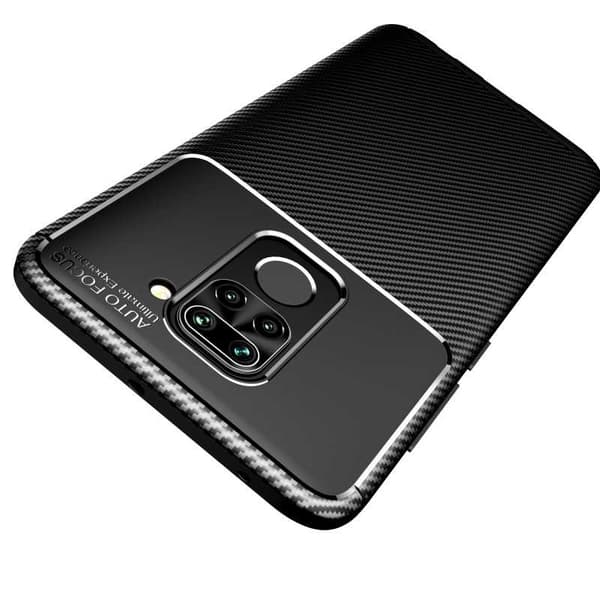 Xiaomi Redmi Note 9 Shockproof Slim Cover FullCarbon V4