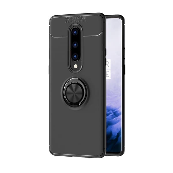 Skal med Mobilhållare för OnePlus 8 - Svart