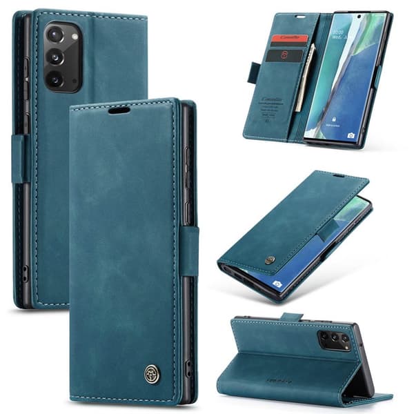CaseMe Smart FlipCase Samsung Galaxy Note 20 : Färg - Blå