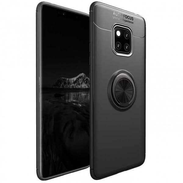 Mate 20 Pro Praktisk stødsikkert dæksel med ringholder V3 LYA-L29