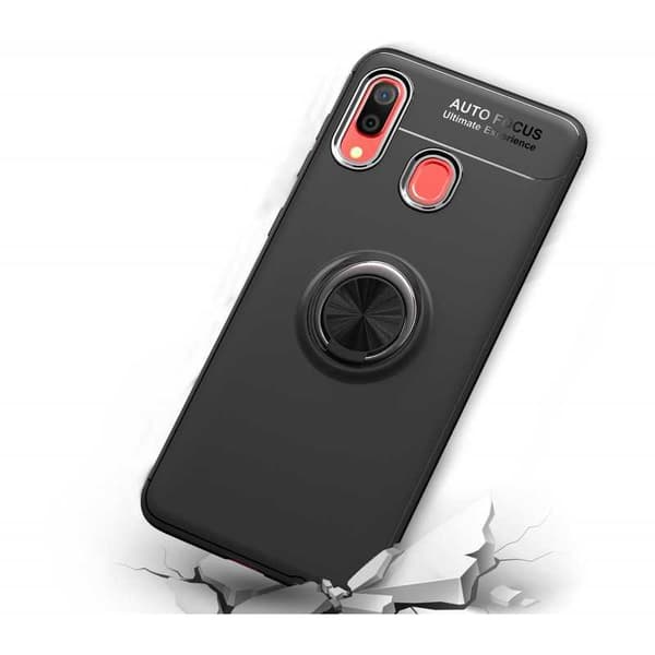 Samsung A40 Praktisk stødsikkert cover med ringholder V3