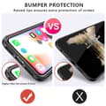 Miniatyrbillede 3 af 5: iPhone X / XS Praktisk stødsikkert cover med ringholder V4
