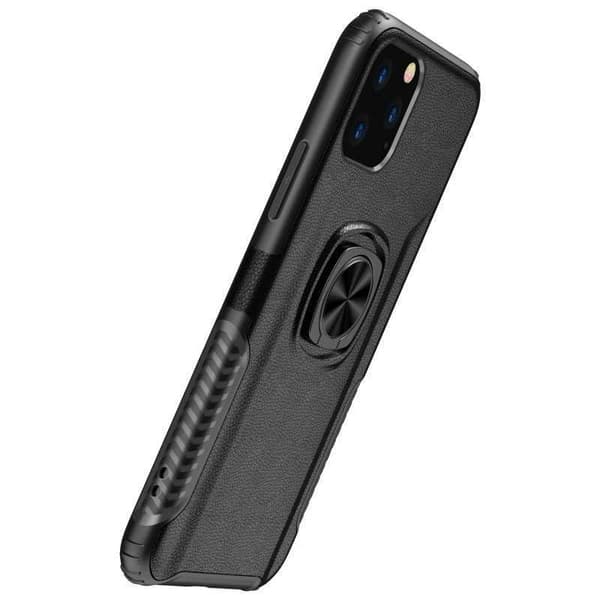 iPhone 11 Pro Max Praktisk stødsikkert cover med ringholder V5
