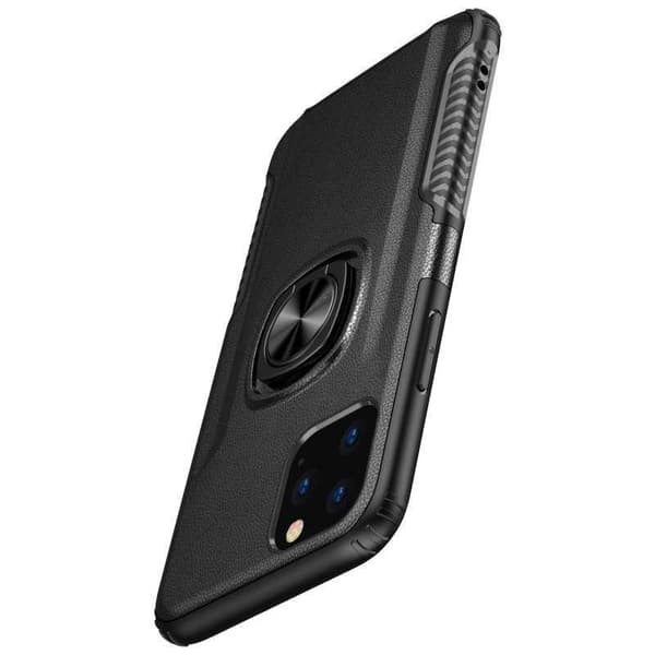 iPhone 11 Pro Max Praktisk stødsikkert cover med ringholder V5