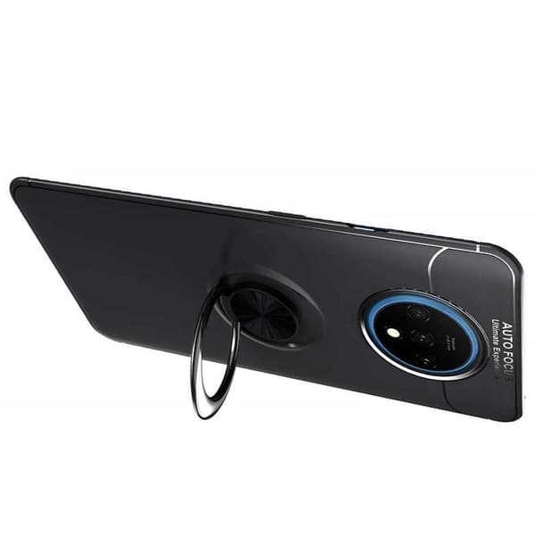 OnePlus 7T Praktisk Stöttåligt Skal med Ringhållare V3