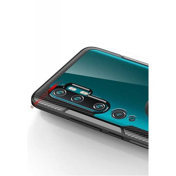 Xiaomi Mi Note 10 / 10 Pro Praktisk Stöttåligt Skal med Ringhållare V4