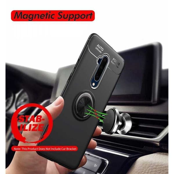 OnePlus 8 Praktisk stødsikkert cover med ringholder V3