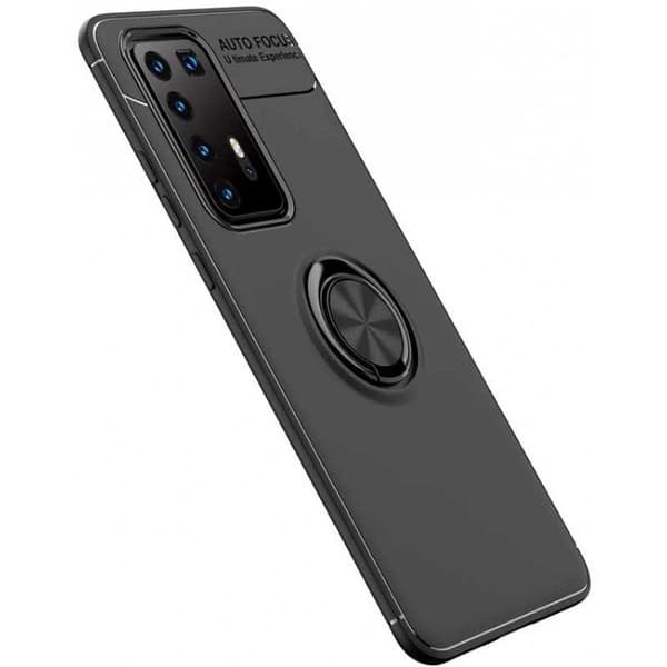 Huawei P40 Pro Praktisk stødsikkert cover med ringholder V3