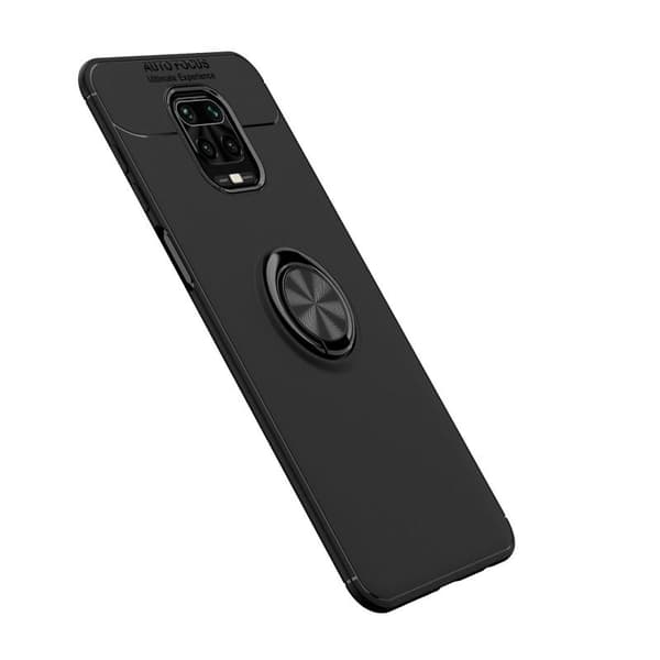 Xiaomi Redmi Note 9S / 9 Pro Praktisk Stöttåligt Skal med Ringhållare V3