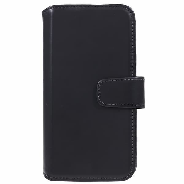 Nordic Covers iPhone 12 Mini Suojakotelo Essential Leather Korttitasku Raven Black