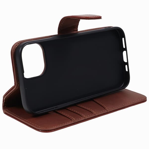 Nordic Covers iPhone 12/iPhone 12 Pro Kotelo Essential Leather Maple Brown