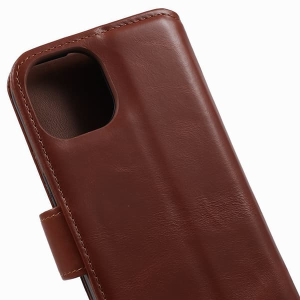 Nordic Covers iPhone 12/iPhone 12 Pro Kotelo Essential Leather Maple Brown