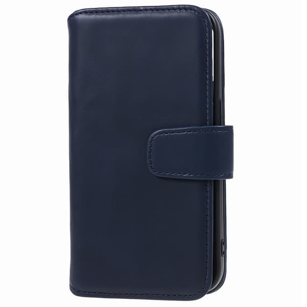 Nordic Covers iPhone 12/iPhone 12 Pro Kotelo Essential Leather Heron Blue