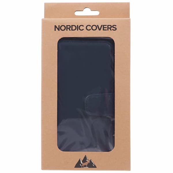 Nordic Covers iPhone 12/iPhone 12 Pro Kotelo Essential Leather Heron Blue