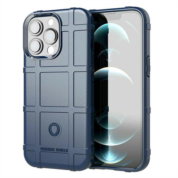 Rugged Shield cover Apple iPhone 12 Pro Max (6.7") : farve - blå