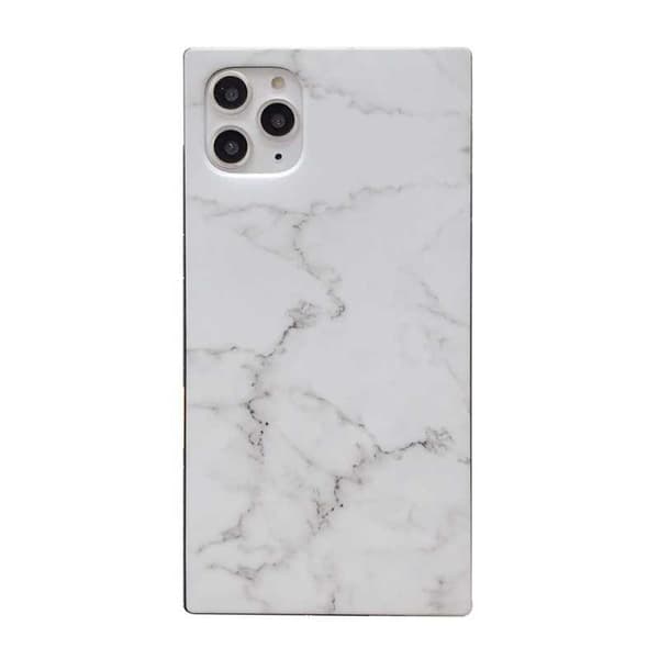 iPhone 11 Tyylikäs Marble Shell Square