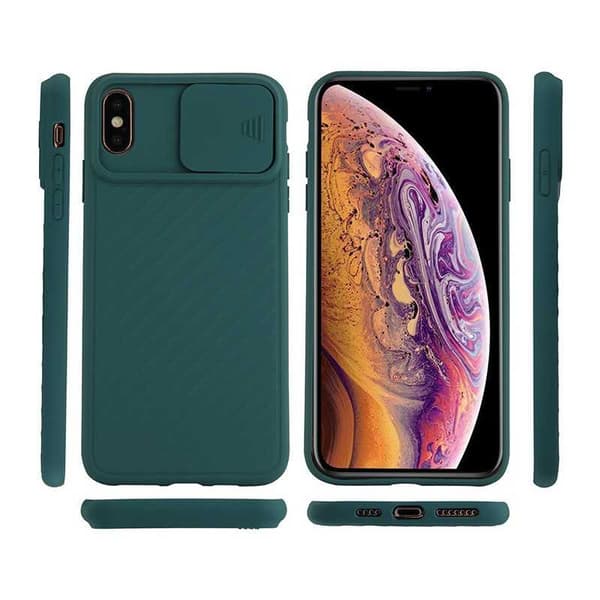 iPhone 7 / 8 / SE (2020&2022) Stöttåligt Skal Inbyggd Kamerskydd CamShield