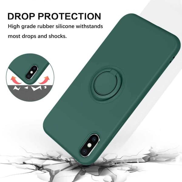 iPhone XS Max stødsikkert cover med ringholder CamShield