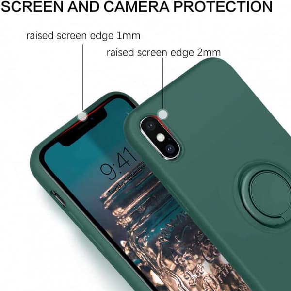 iPhone XS Max stødsikkert cover med ringholder CamShield