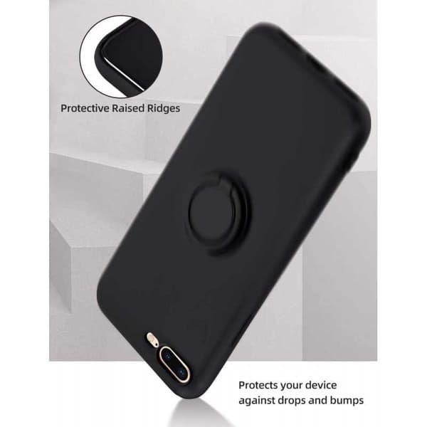 iPhone 7 Plus / 8 Plus Stöttåligt Skal med Ringhållare CamShield