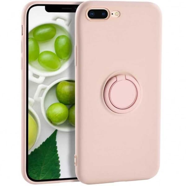 iPhone 7 Plus / 8 Plus Stöttåligt Skal med Ringhållare CamShield