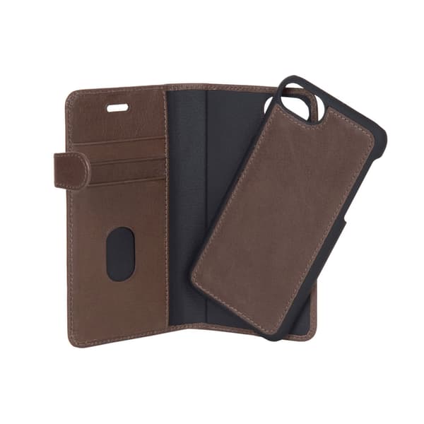 Buffalo iPhone 6/6S/7/8/SE Suojakotelo Buffalo Irrotettava Kuori Ruskea