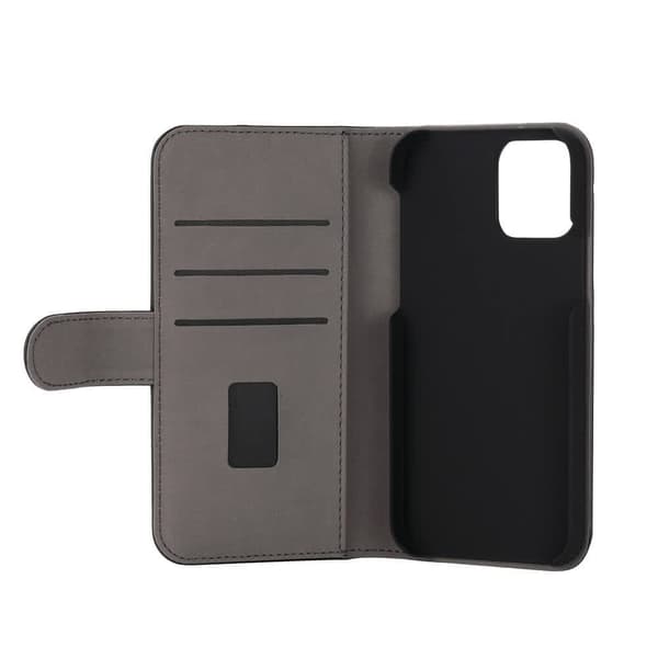 Gear iPhone 12/iPhone 12 Pro Suojakotelo Korttitaskulla Musta