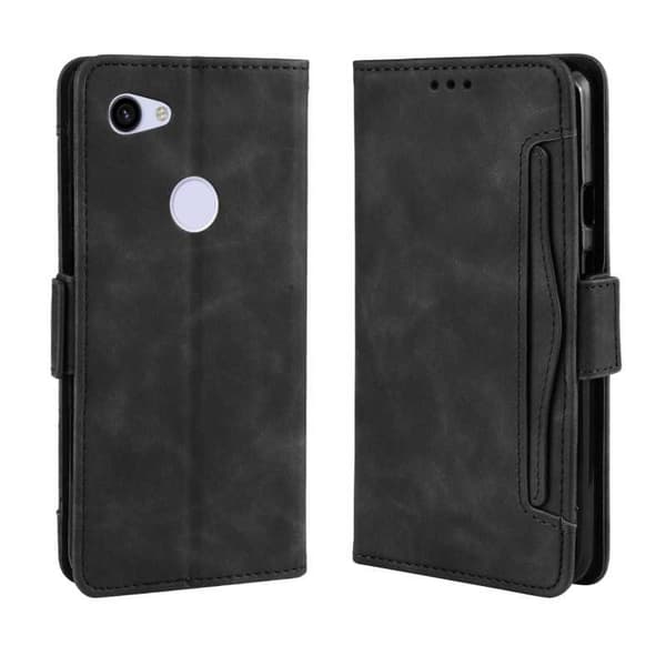Google Pixel 3a Wallet Case PU-læder 6-LOMMES Winston V3