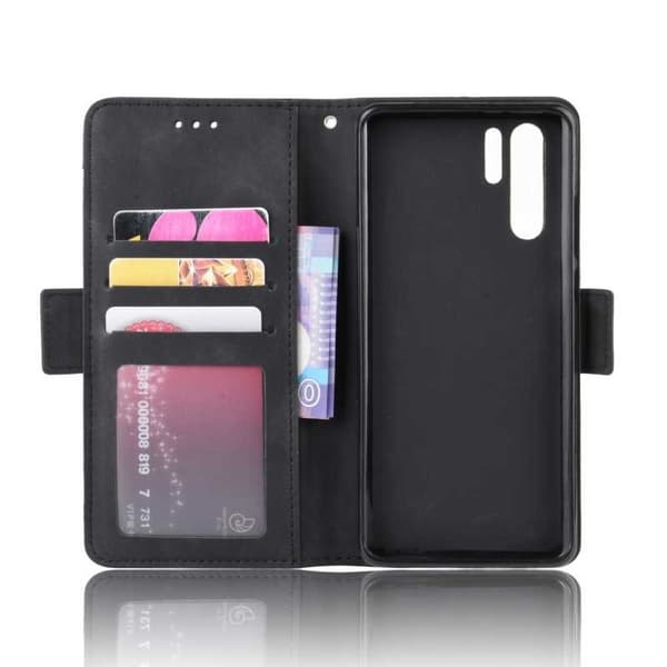 Huawei P30 Pro lompakkokotelo PU-nahkainen 6-TASKUT Winston V3