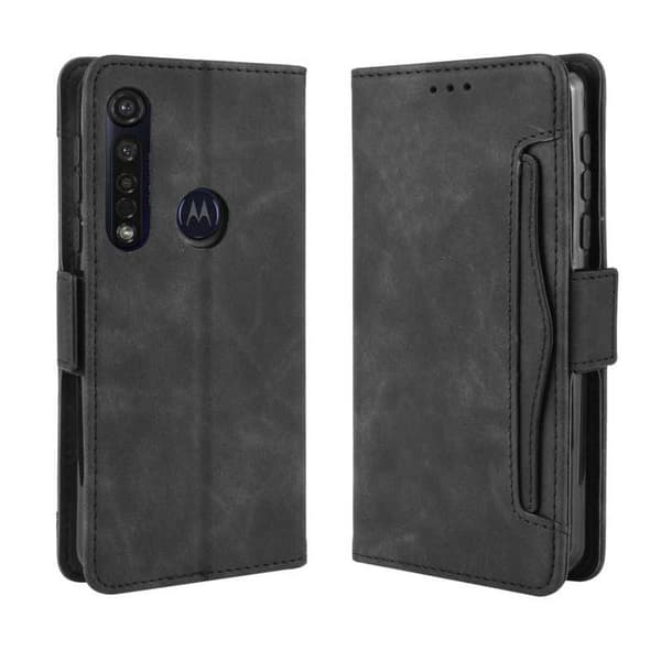 Motorola Moto G8 Plus tegnebog etui PU læder 6-SLOT Winston V3