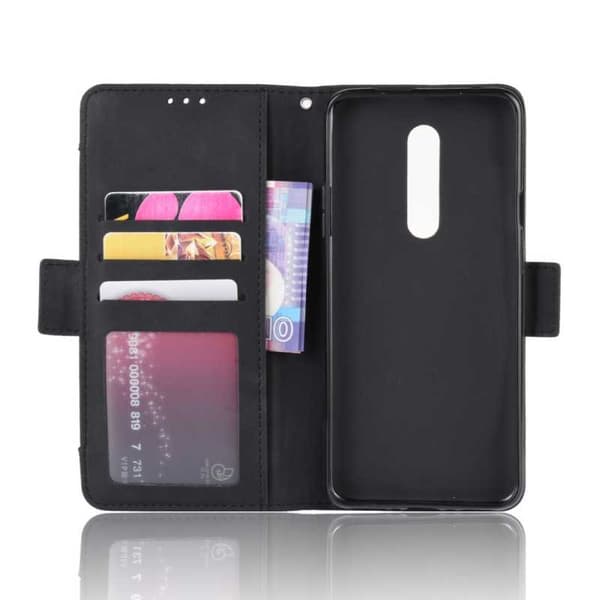 Oneplus 7 Pro Wallet Case PU Læder 6-SLOT Winston V3