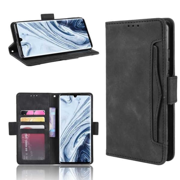 Xiaomi Mi Note 10/10 Pro Wallet Case PU Læder 6-SLOT Winston V3