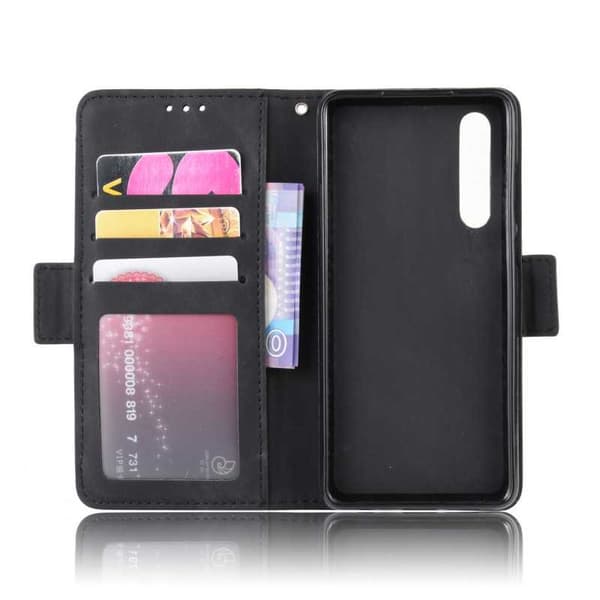 Huawei P30 lompakkokotelo, PU-nahkainen 6-POCKET Winston V3