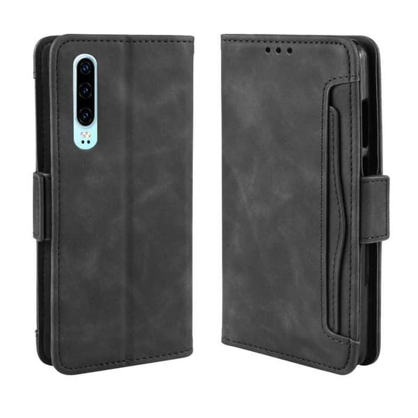 Huawei P30 lompakkokotelo, PU-nahkainen 6-POCKET Winston V3