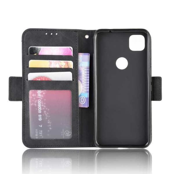 Google Pixel 4a 4G/LTE Wallet Case PU-læder 6-LOMMES Winston V3